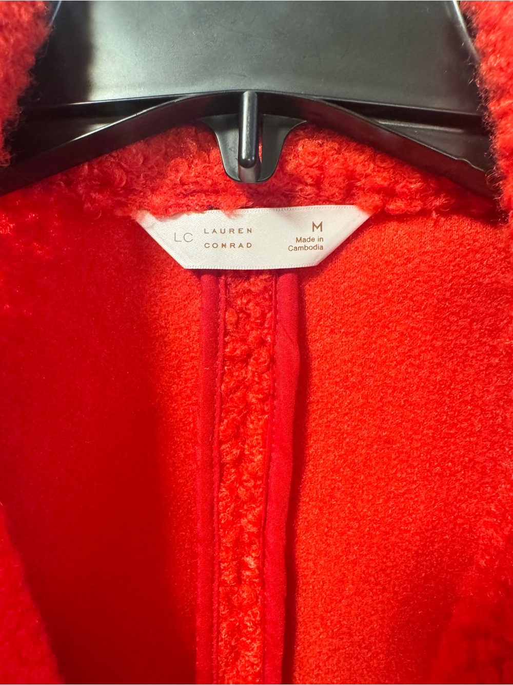 LC Lauren Conrad Red Women's Jacket